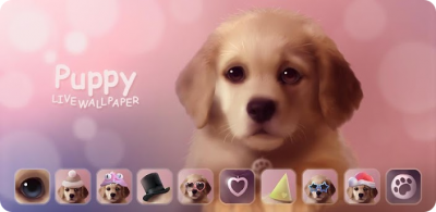 Puppy Live Wallpaper -    