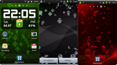 Androids Pro! Live Wallpaper -   