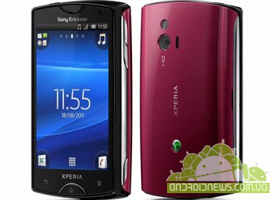 Sony Xperia mini  Android 4.0