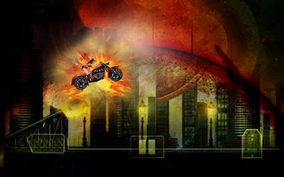 Darkness Rider - Sin City - гонки в разрушенном городе