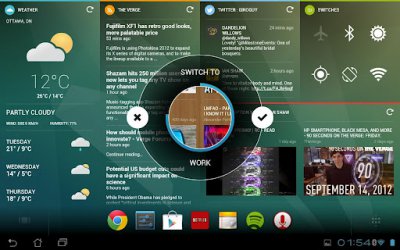 Оболочка Chameleon для Android-планшетов уже в Google Play