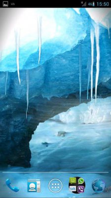 RealDepth Ice Cave LWP