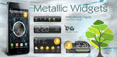 HD Metallic Widgets