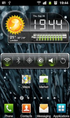 HD Metallic Widgets