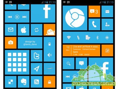 WP8 Launcher - Android-   Windows Phone 8