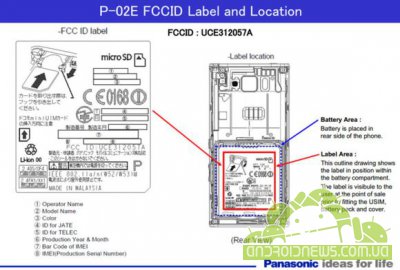 Full HD  Panasonic P-02E   FCC