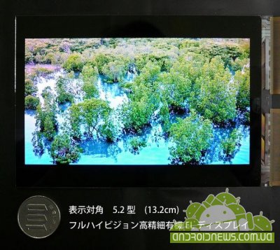 JDI  5.2- Full HD OLED-   Sony WhiteMagic