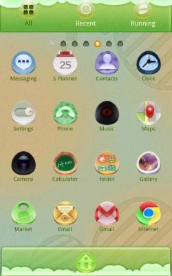 Leaster GOlauncherEX Theme