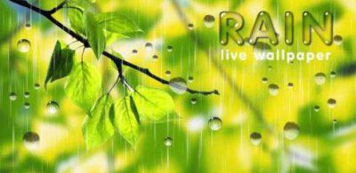 Rain live wallpaper