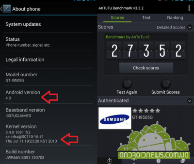  Android 4.3   Google Play  Samsung Galaxy S4