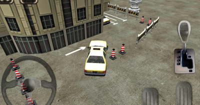 Taxi Driver 3D Cab parking