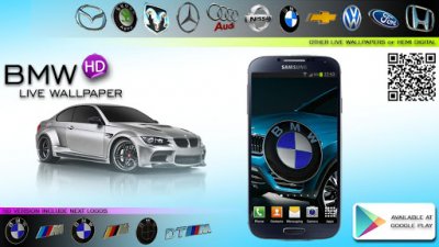 3D BMW Logo HD Live Wallpaper