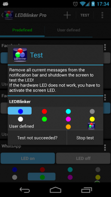LEDBlinker Notifications