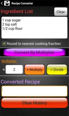 Kitchen Calculator (Converter)