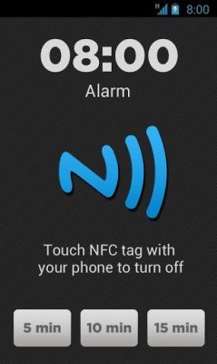 NFC (Puzzle) Alarm Clock PRO