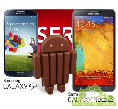 Galaxy S4  Galaxy Note 3  Android 4.4 KitKat   - 