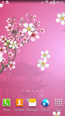 Abstract Sakura Live Wallpaper