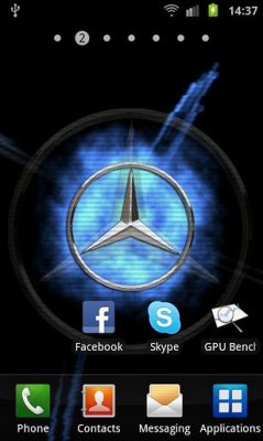 Mercedes Live Wallpaper