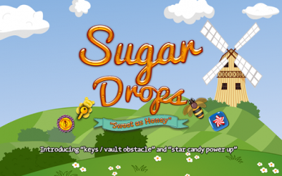 Sugar Drops - Match 3 puzzle