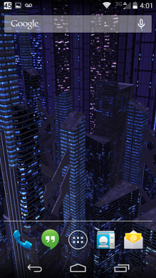 3D LiveWallpaper Dark City
