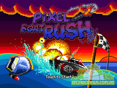 Pixel Boat Rush