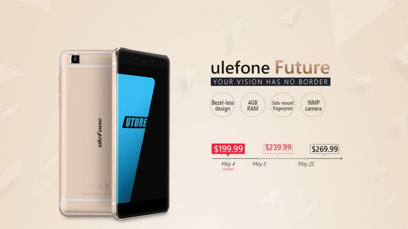 Ulefone Future:   4     $199,99   