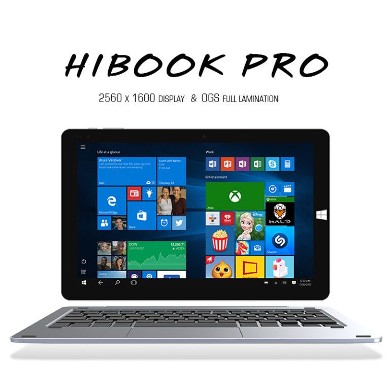 Chuwi HiBook Pro:        25601600  ...