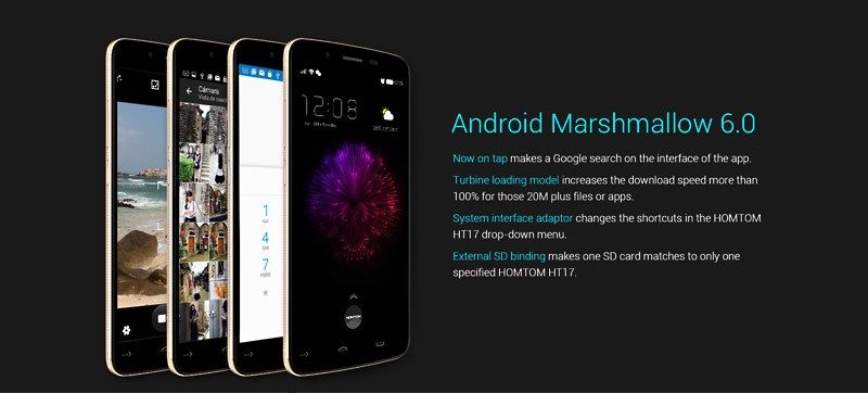 HomTom HT17   6737,   3000      Android 6....