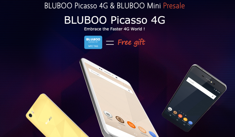 Шанс взять Bluboo Picasso 4G и Bluboo Mini менее чем за $10 и $7