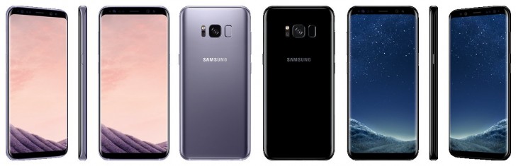 Samsung Galaxy S8/Galaxy S8+ показали на видео