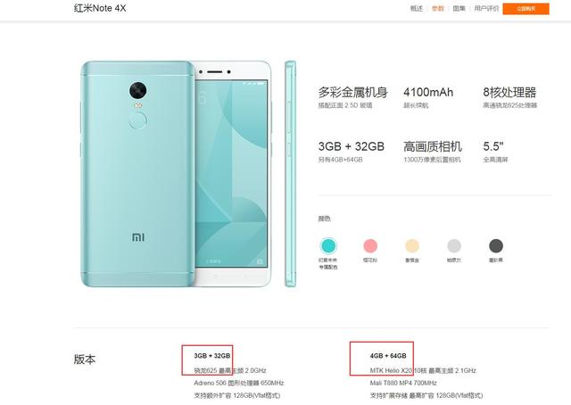 Xiaomi Redmi Note 4X в топовой версии с 4/64 Гб взялся в продаже